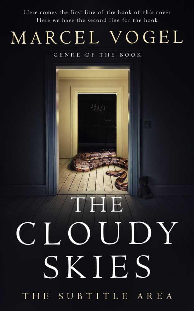 Front view of Woodsmoke #24328 - Premade Horror Book Cover