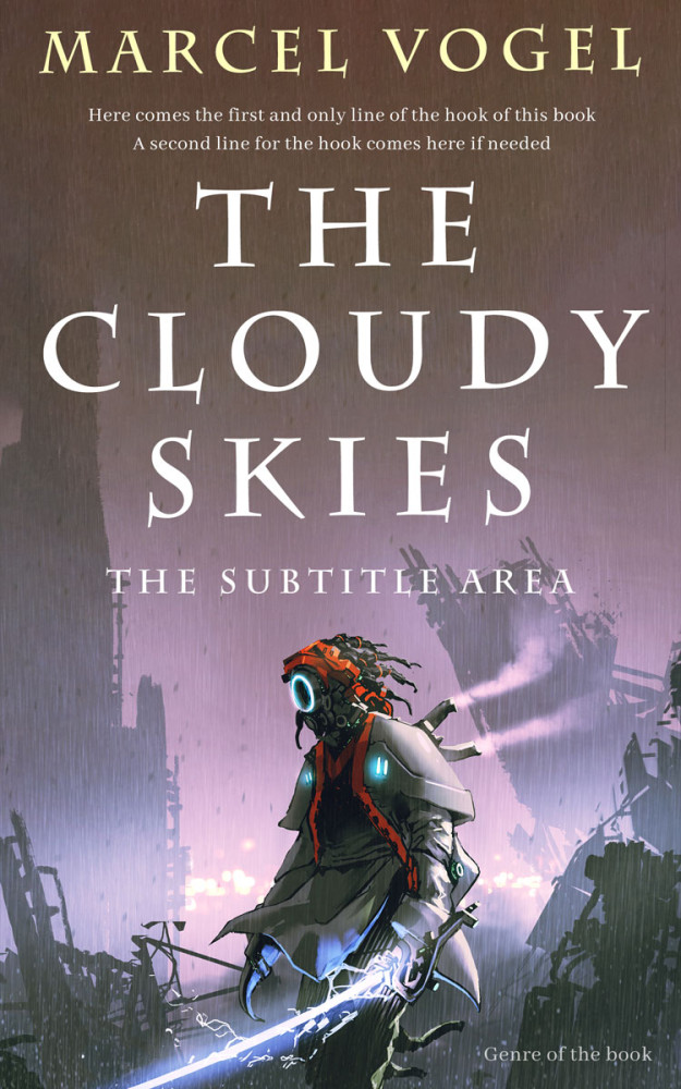 Front view of Zambezi #24355 - Premade Apocalyptica Book Cover | BookCoverZone