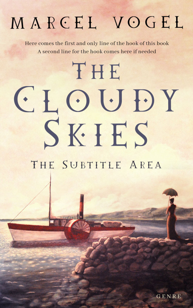 Front view of Matterhorn #24379 - Premade Romance Book Cover