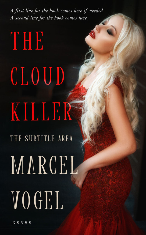 Front view of Old Rose #24437 - Premade Romance Book Cover