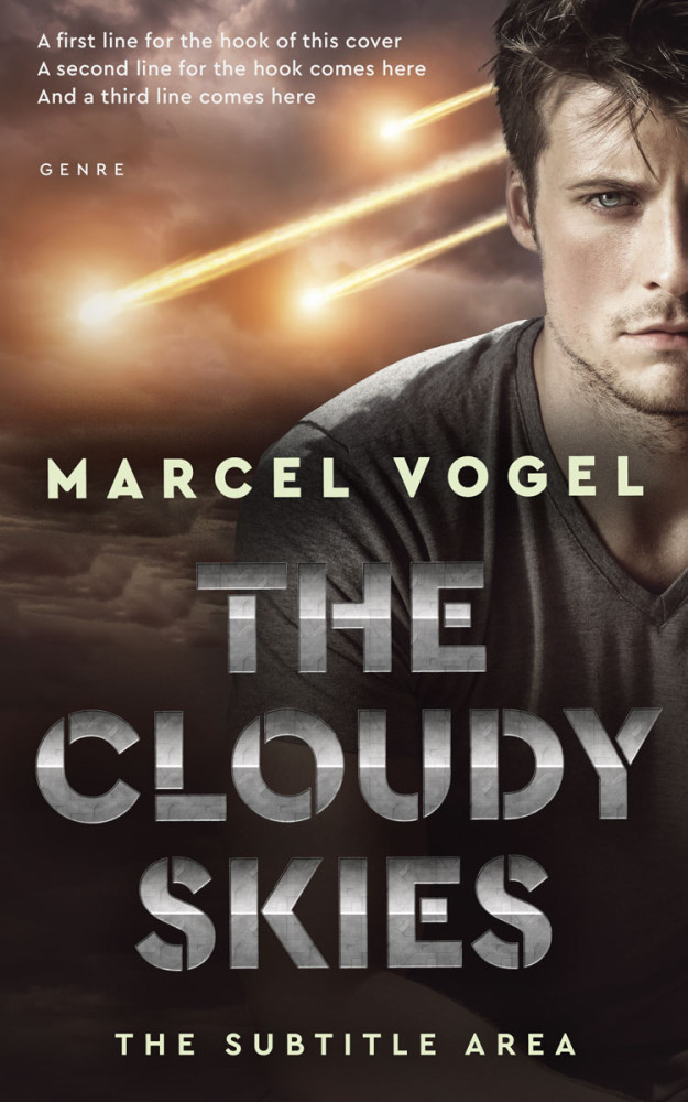 Front view of Cocoa Brown #24457 - Premade Apocalyptica Book Cover