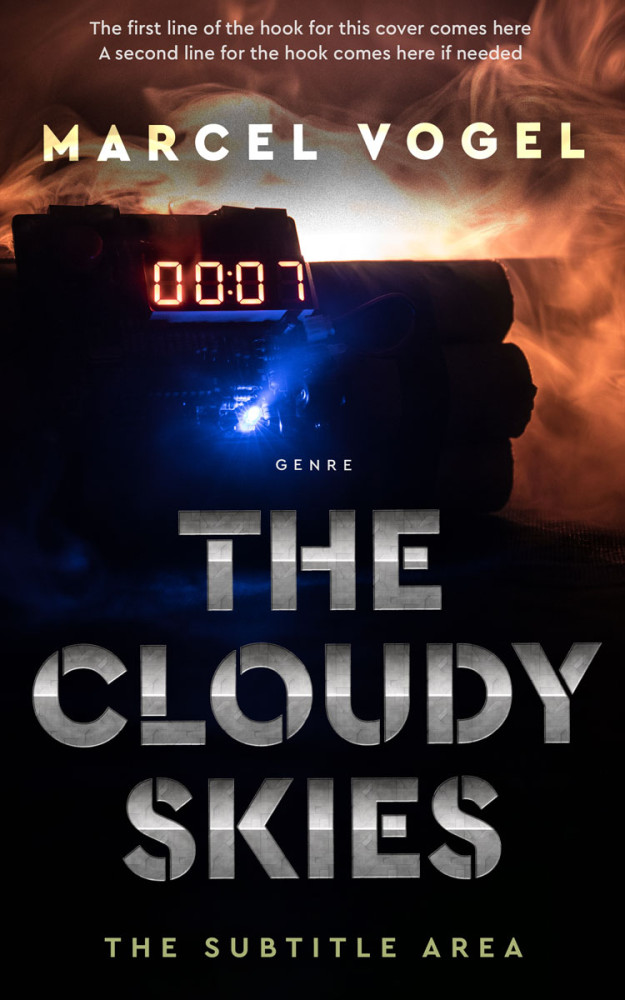 Front view of Quicksand #24463 - Premade Mystery & Thriller & Suspense Book Cover