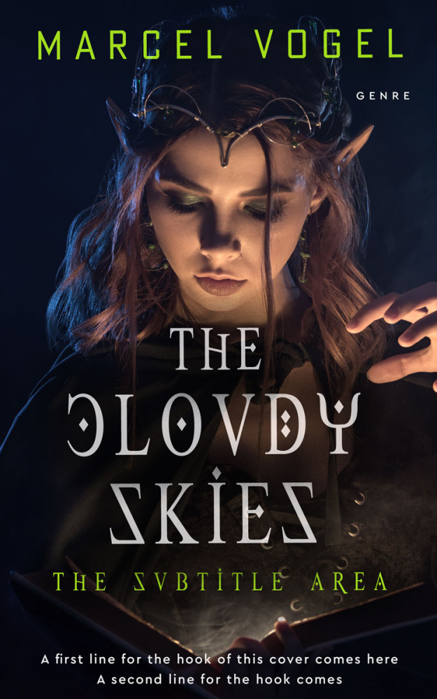 Front view of Baltic Sea #24473 - Premade Fantasy Book Cover