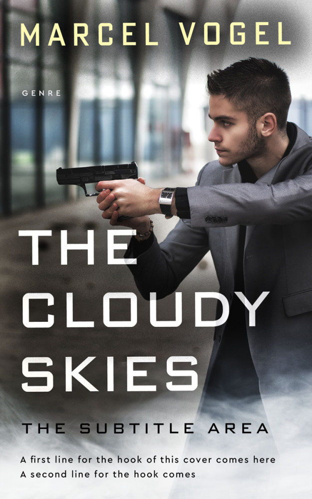 Front view of Mine Shaft #24484 - Premade Mystery & Thriller & Suspense Book Cover