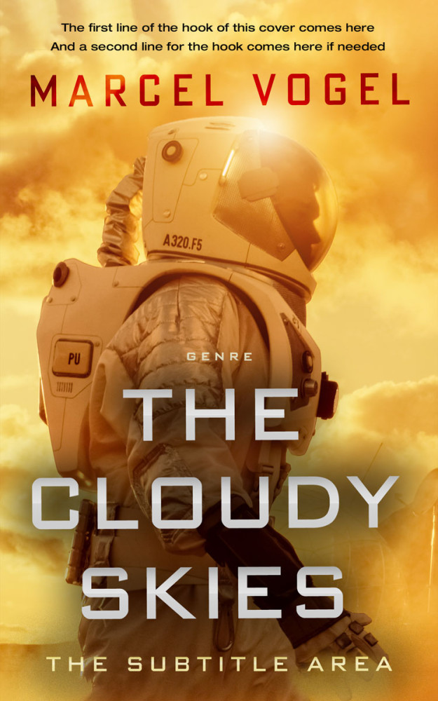 Front view of Anzac #24493 - Premade Science Fiction Book Cover