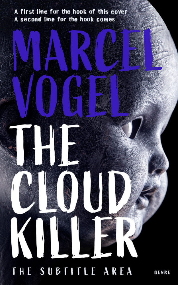 Front view of Cinder #24524 - Premade Mystery & Thriller & Suspense Book Cover