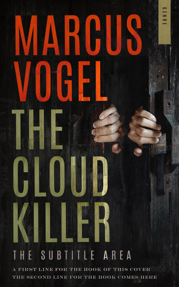 Front view of Cod Gray #24541 - Premade Mystery & Thriller & Suspense Book Cover