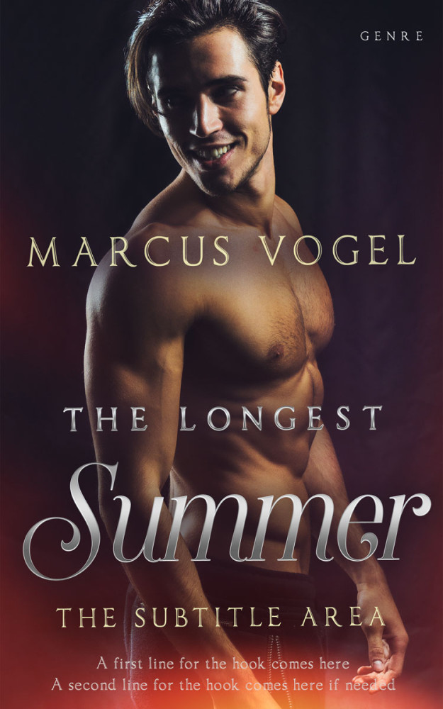 Front view of Cocoa Brown #24569 - Premade Erotica Book Cover