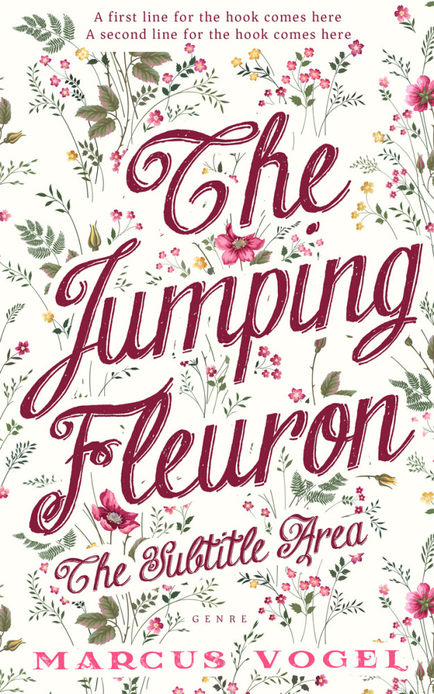 Front view of Solid Pink #24587 - Premade Abstract Book Cover