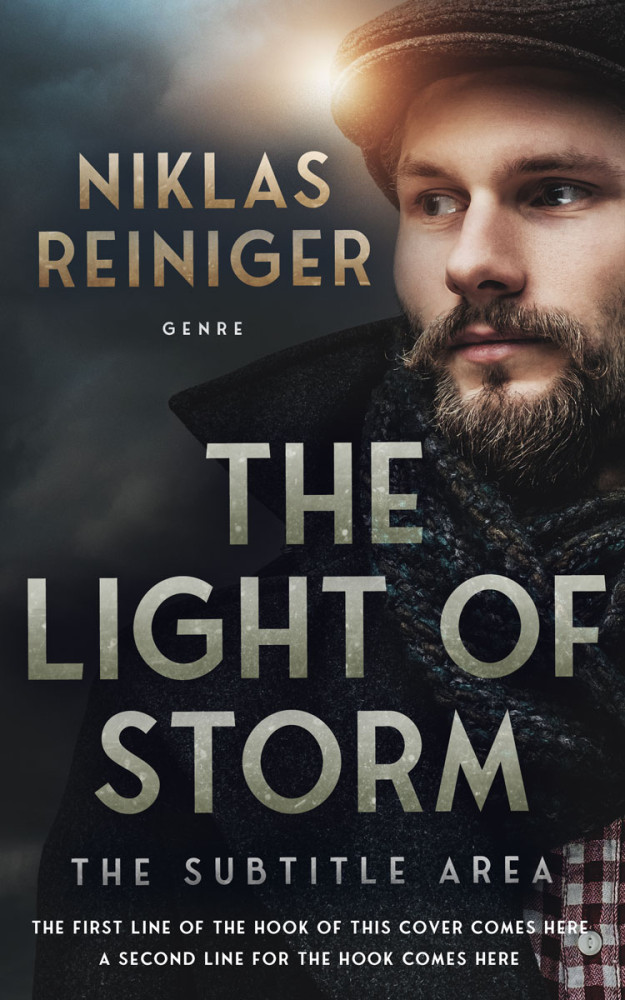 Front view of Shark #24653 - Premade Mystery & Thriller & Suspense Book Cover