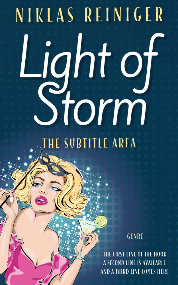 Front view of Black #24667 - Premade Erotica Book Cover