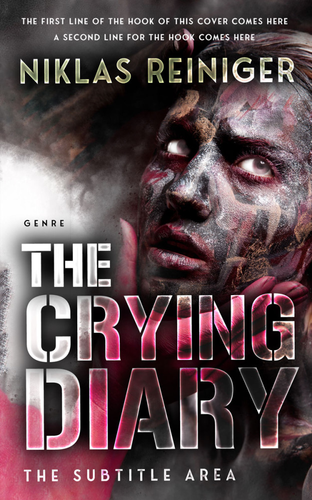 Front view of Thunder #24703 - Premade Fantasy Book Cover