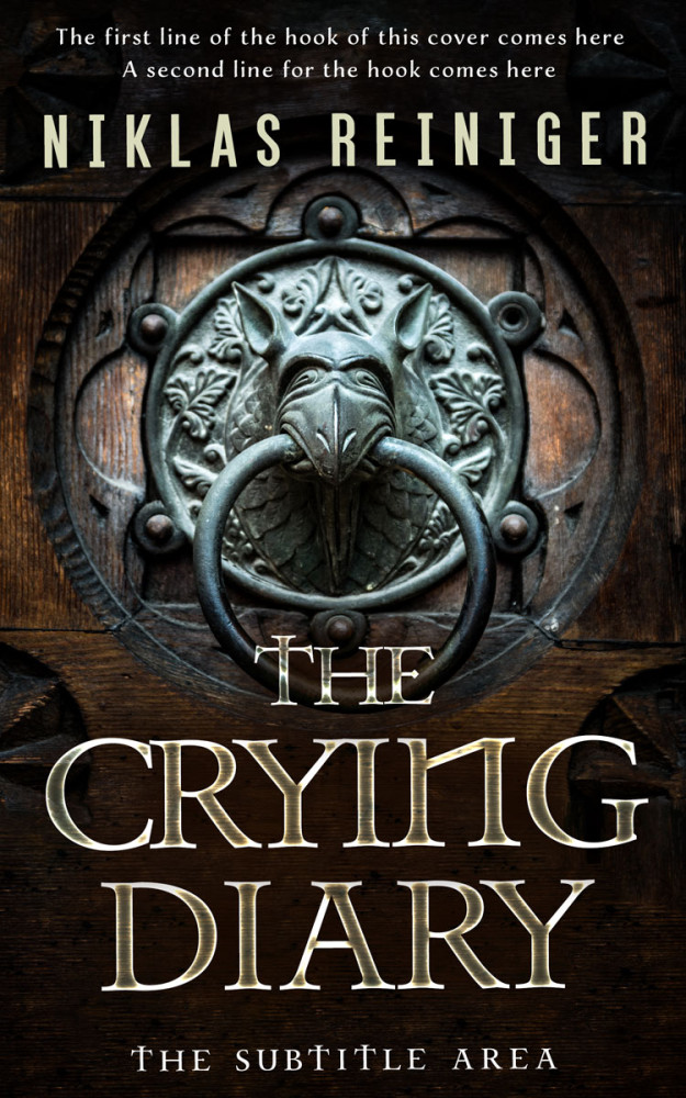 Front view of Zeus #24711 - Premade Horror Book Cover