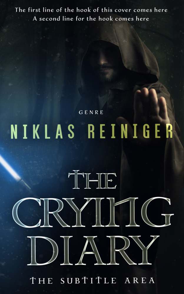 Front view of Bunker #24714 - Premade Science Fiction Book Cover