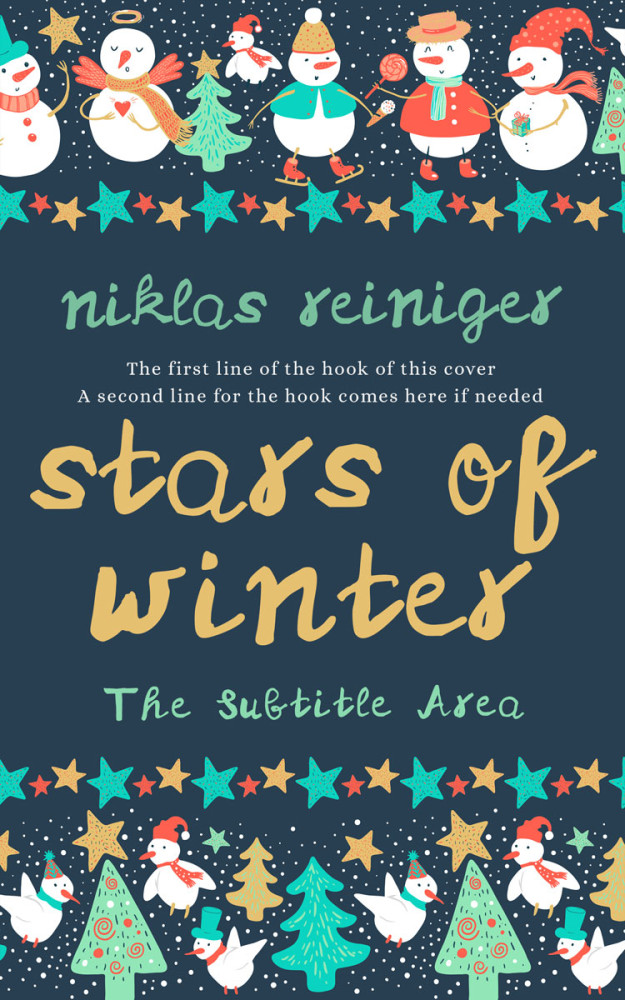 Front view of Pickled Bluewood #24764 - Premade Children's Book Cover