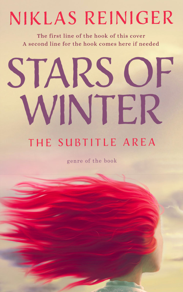 Front view of Grain Brown #24767 - Premade Teen & Young Adult Book Cover