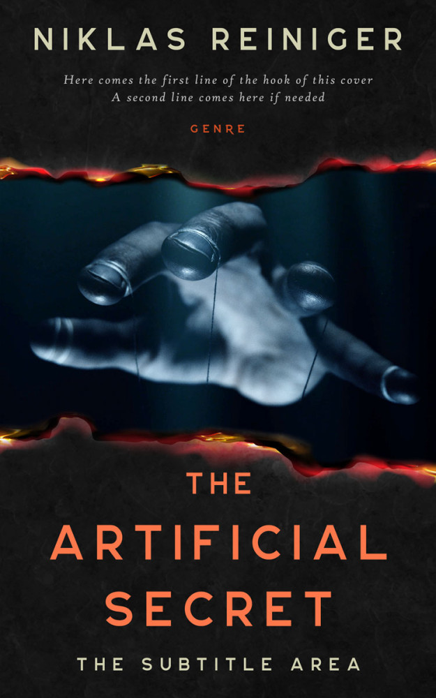 Front view of Bunker #24820 - Premade Mystery & Thriller & Suspense Book Cover