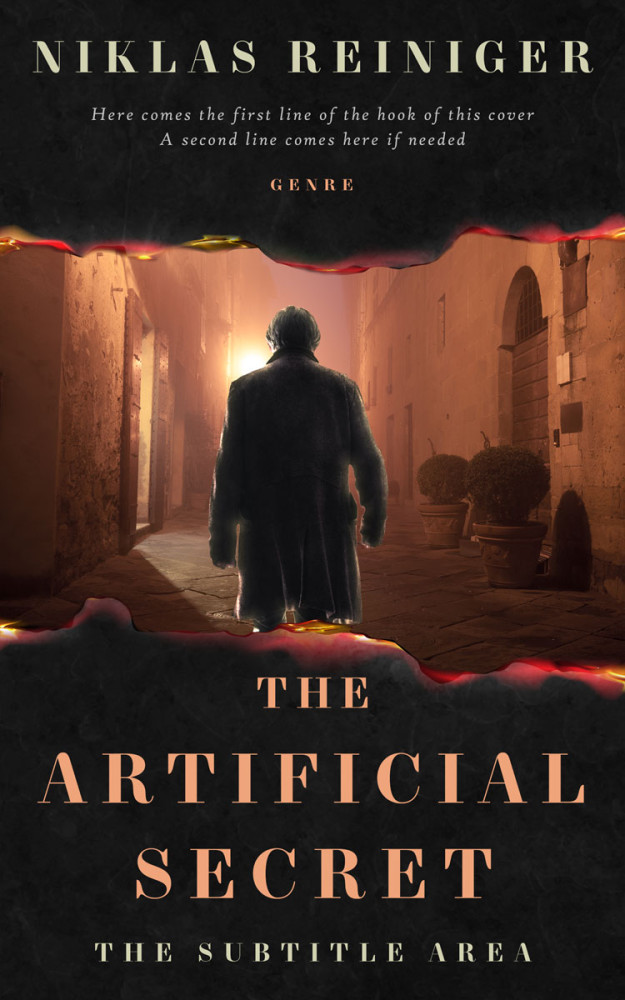 Front view of Muddy Waters #24821 - Premade Mystery & Thriller & Suspense Book Cover