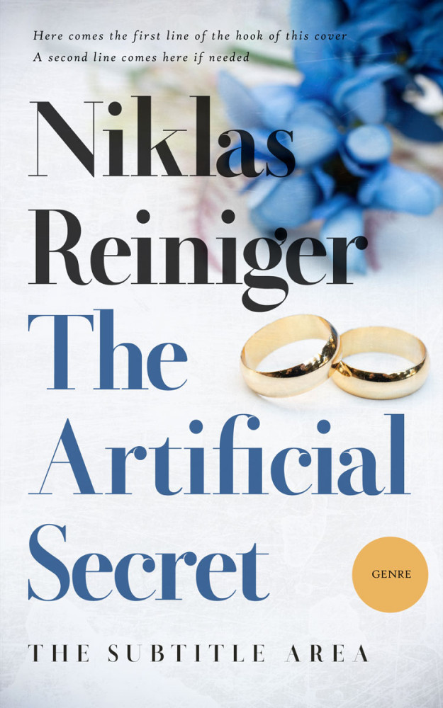 Front view of San Juan #24846 - Premade Romance Book Cover