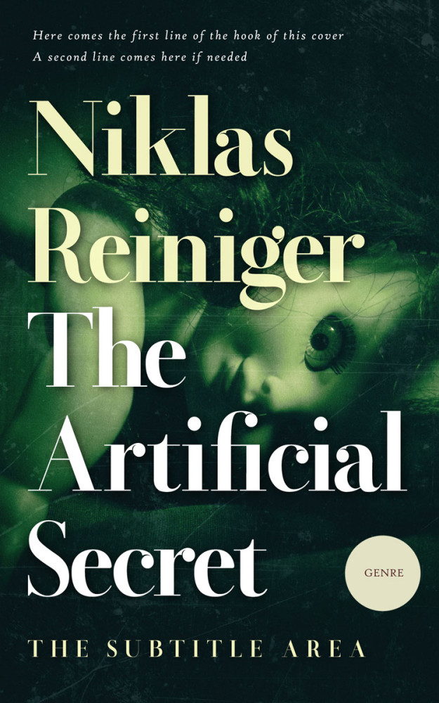 Front view of Bush #24858 - Premade Horror Book Cover | BookCoverZone