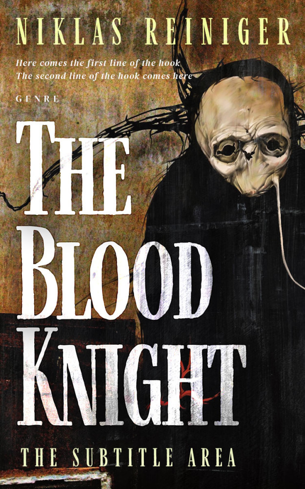 Front view of Akaroa #24916 - Premade Horror Book Cover