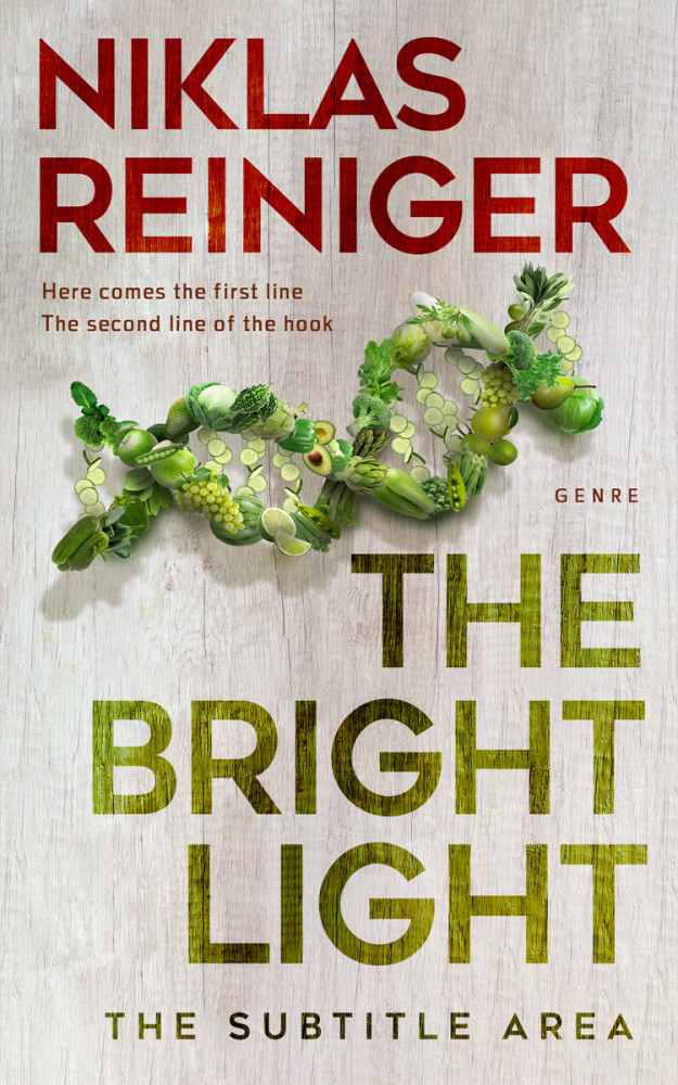 Front view of Swirl #24928 - Premade Health & Dieting & Fitness Book Cover