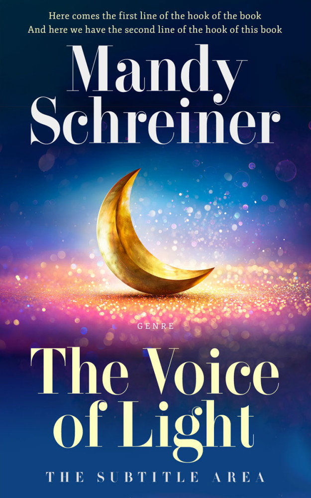 Front view of Blossom #24972 - Premade Religion & Spirituality Book Cover