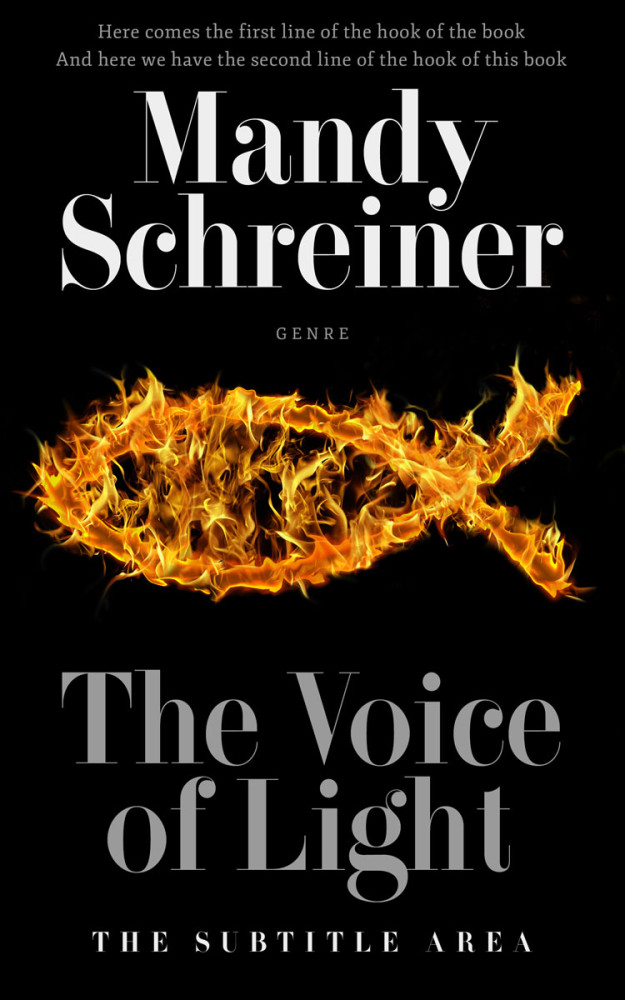 Front view of Night Rider #24973 - Premade Religion & Spirituality Book Cover