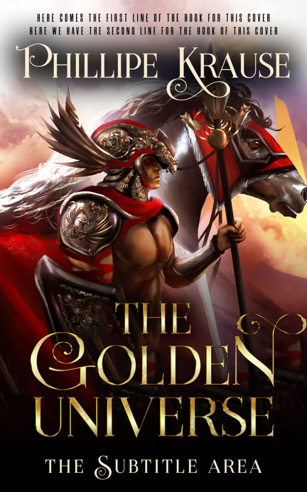 Front view of Cameo #25146 - Premade Fantasy Book Cover