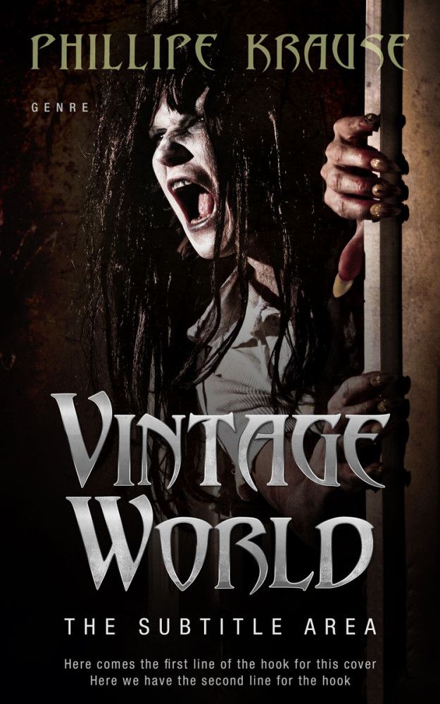 Front view of Night Rider #25153 - Premade Horror Book Cover | BookCoverZone