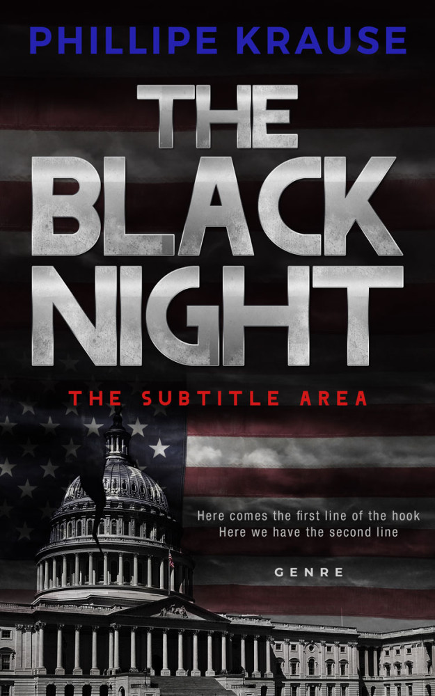 Front view of Nobel #25185 - Premade Mystery & Thriller & Suspense Book Cover