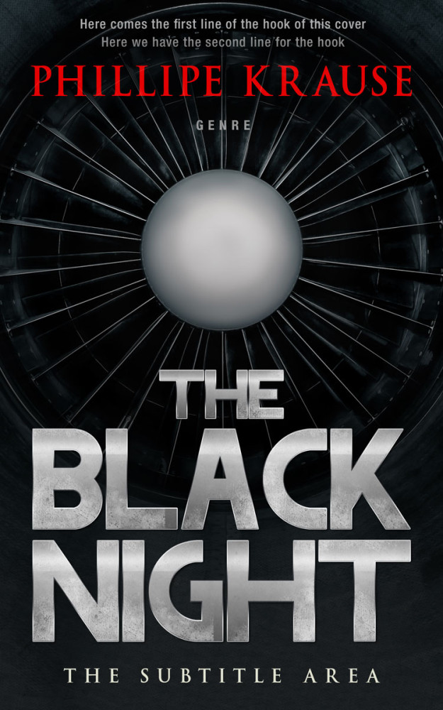 Front view of Nobel #25191 - Premade Abstract Book Cover