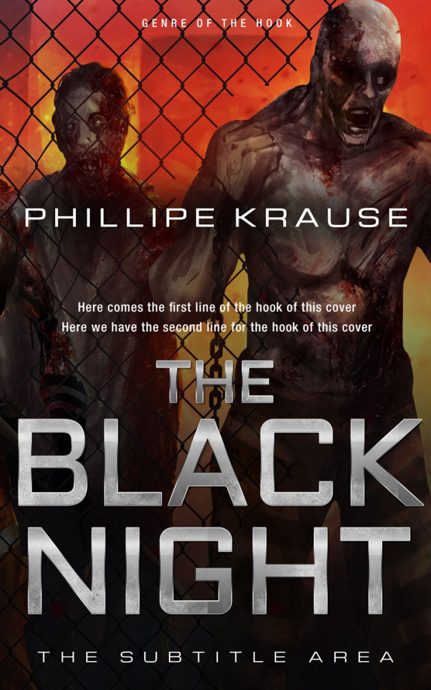 Front view of Contessa #25193 - Premade Apocalyptica Book Cover