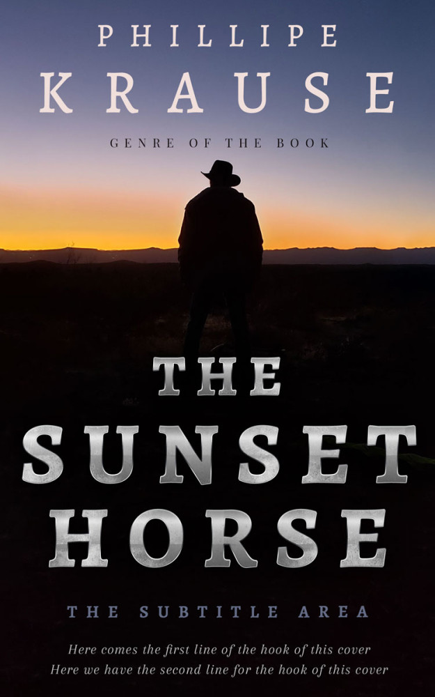 Front view of Woodsmoke #25204 - Premade Action & Adventure Book Cover