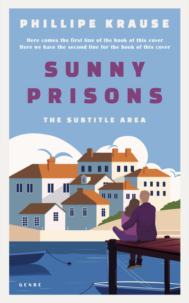 Front view of Polo Blue #25243 - Premade Romance Book Cover