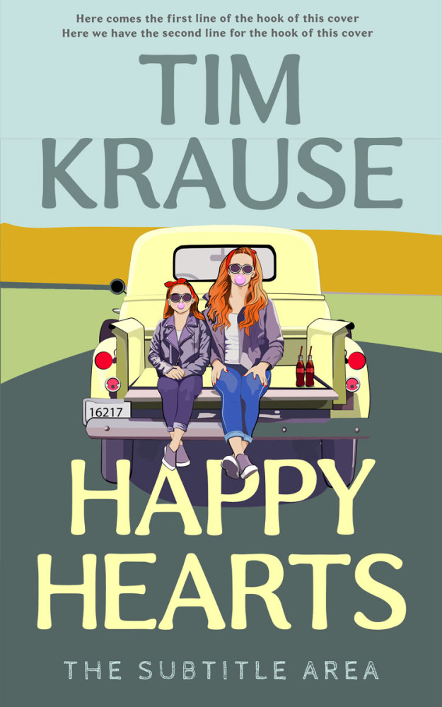 Front view of Pale Leaf #25277 - Premade Teen & Young Adult Book Cover