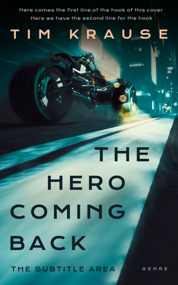 Front view of Gum Leaf #25345 - Premade Apocalyptica Book Cover