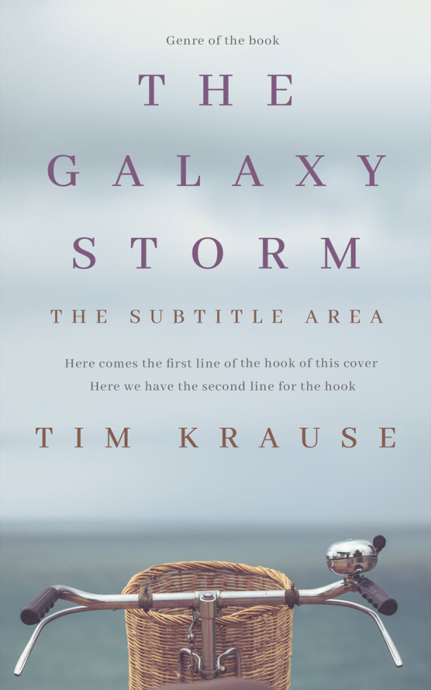 Front view of Geyser #25351 - Premade Literary Fiction Book Cover