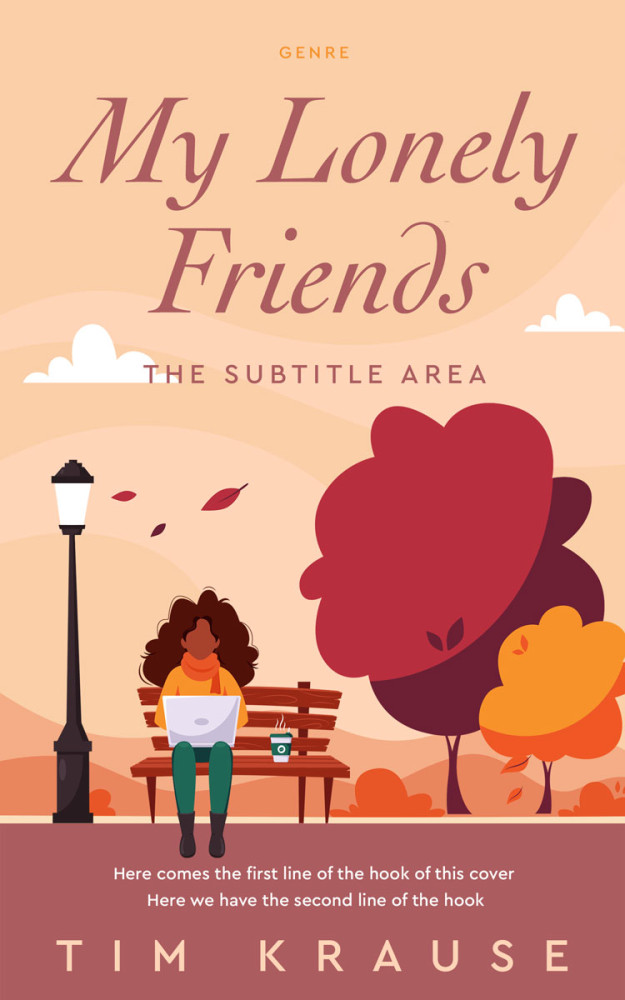 Front view of Manhattan #25370 - Premade Chick Lit Book Cover