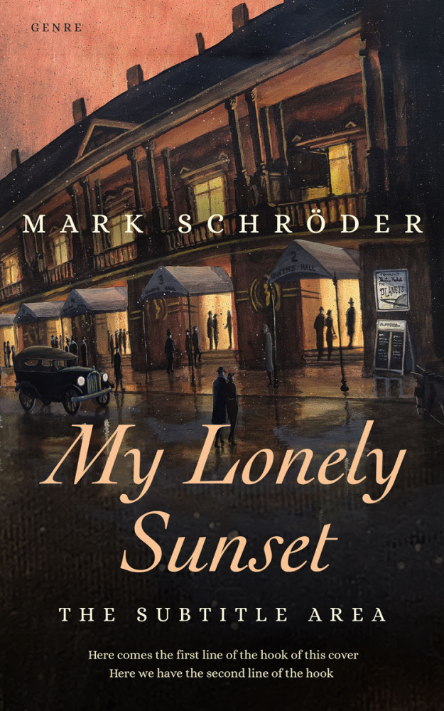 Front view of Dune #25389 - Premade Historical Book Cover