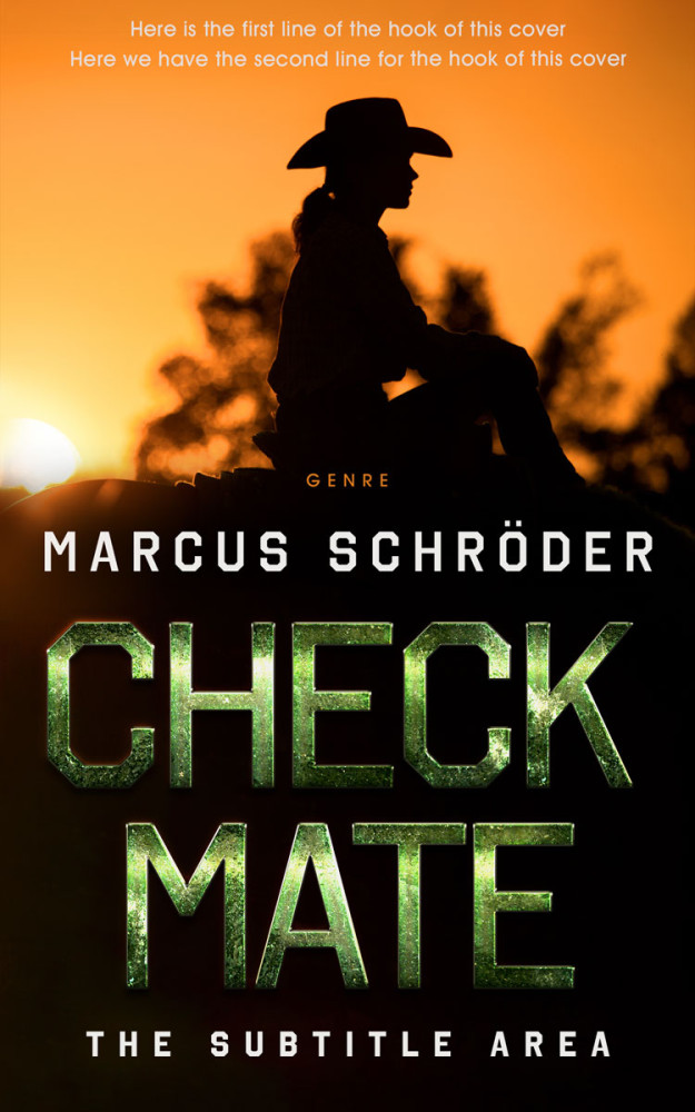 Front view of Tulip Tree #25447 - Premade Action & Adventure Book Cover