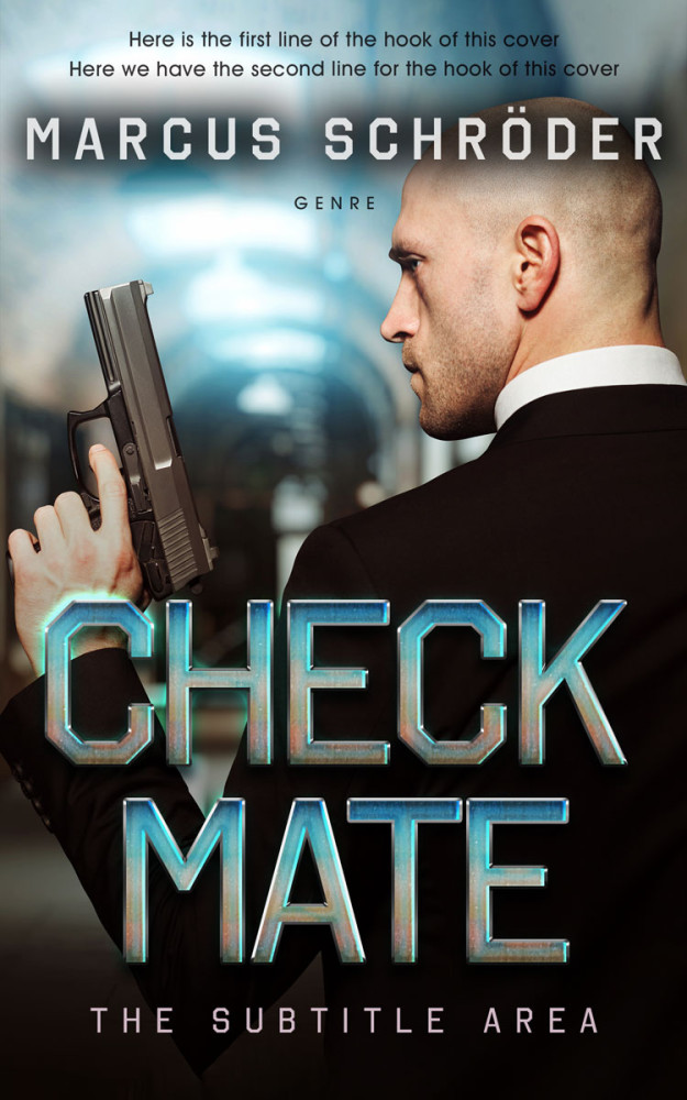 Front view of Mist Gray #25448 - Premade Mystery & Thriller & Suspense Book Cover