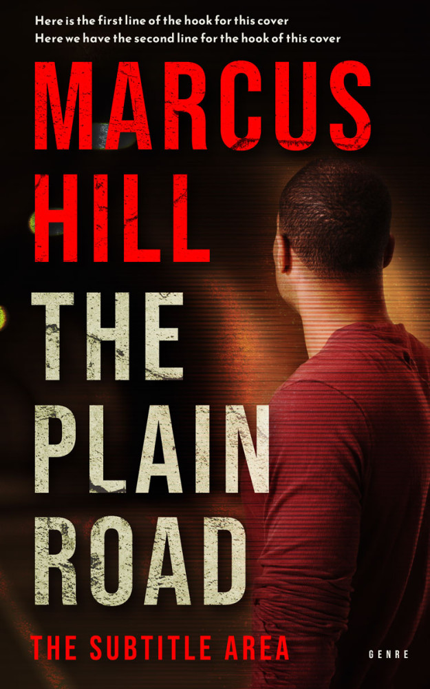 Front view of Roman #25494 - Premade Abstract Book Cover