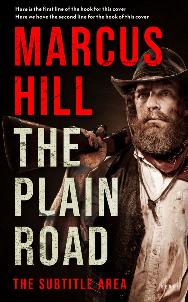 Front view of Night Rider #25497 - Premade Action & Adventure Book Cover