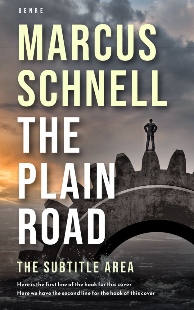 Front view of Tundora #25502 - Premade Self-Improvement & Self-Help Book Cover