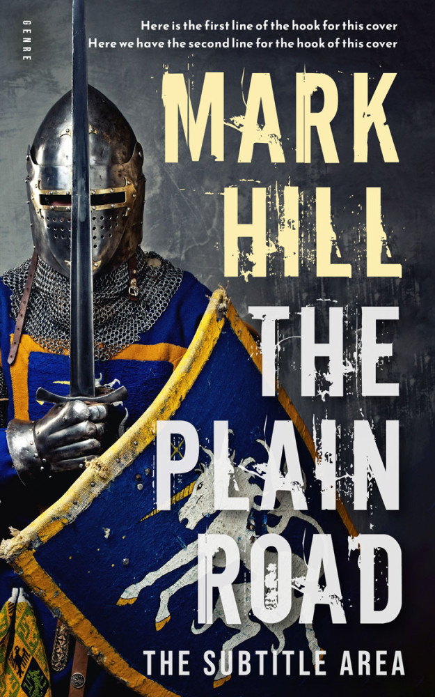 Front view of Stark White #25509 - Premade Historical Book Cover
