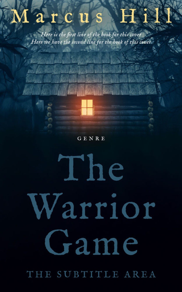 Front view of Firefly #25519 - Premade Horror Book Cover | BookCoverZone