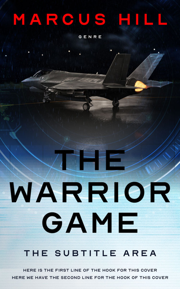 Front view of Mirage #25522 - Premade Abstract Book Cover | BookCoverZone