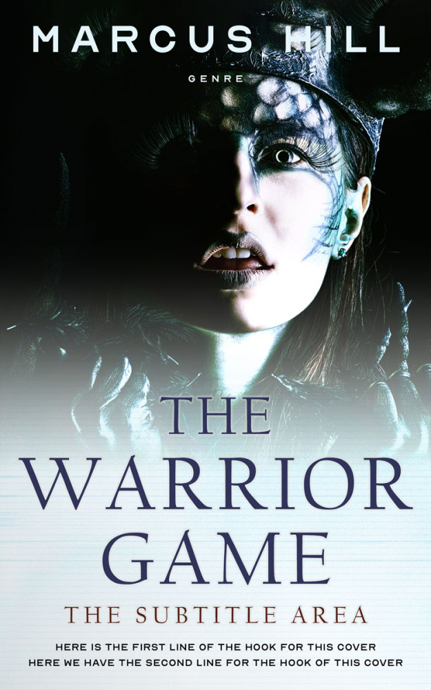 Front view of Shark #25538 - Premade Fantasy Book Cover