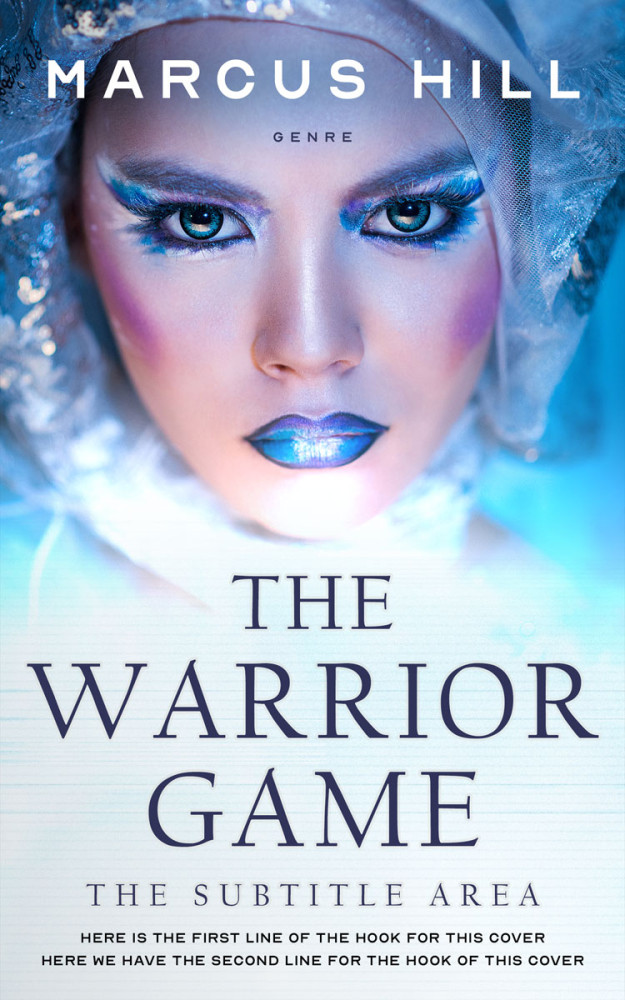 Front view of Calypso #25542 - Premade Fantasy Book Cover | BookCoverZone